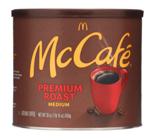 McCafe Premium Roast;  Medium Roast;  Ground Coffee;  30 oz
