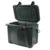 26 Quart Electric Cooler, Portable Travel Thermo Electric Car Cooler, Gray