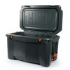 52 qt High Performance Hard Sided Box Cooler, Gray