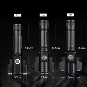 Multifunctional glare flashlight (Option: E39 L2)