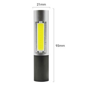 USB rechargeable emergency flashlight (Option: 1Style)