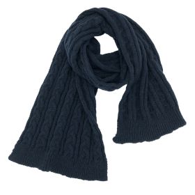 Schintoch 3pcs/set Knitted Hat Men Women's Winter Hats With Scarves Gloves Thick Warm Fashion Hat Men Caps (Product: Scarf)