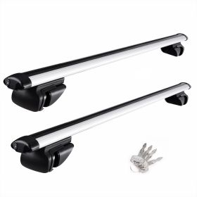 Car Top Luggage Cross Bar (Color: Black)